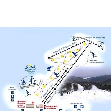 4 Erw. 1 Ki. Ski Entspannung Terasse Ausblick Шмалленберг Екстер'єр фото